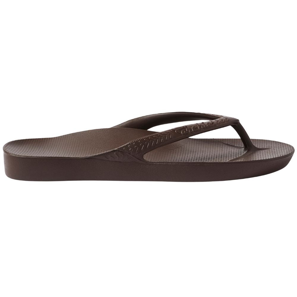 ARCHIES ARCH SUPPORT JANDALS BROWN