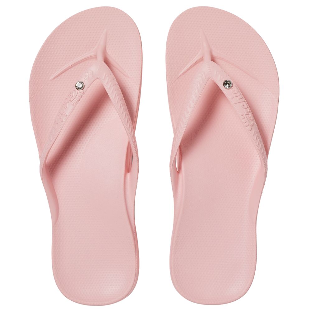 ARCHIES ARCH SUPPORT JANDALS CRYSTAL PINK