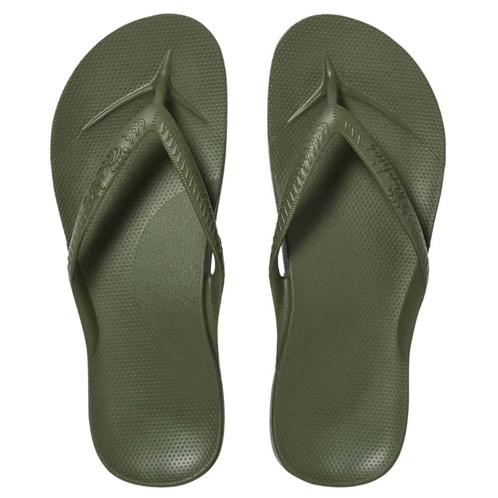 ARCHIES ARCH SUPPORT JANDALS KHAKI