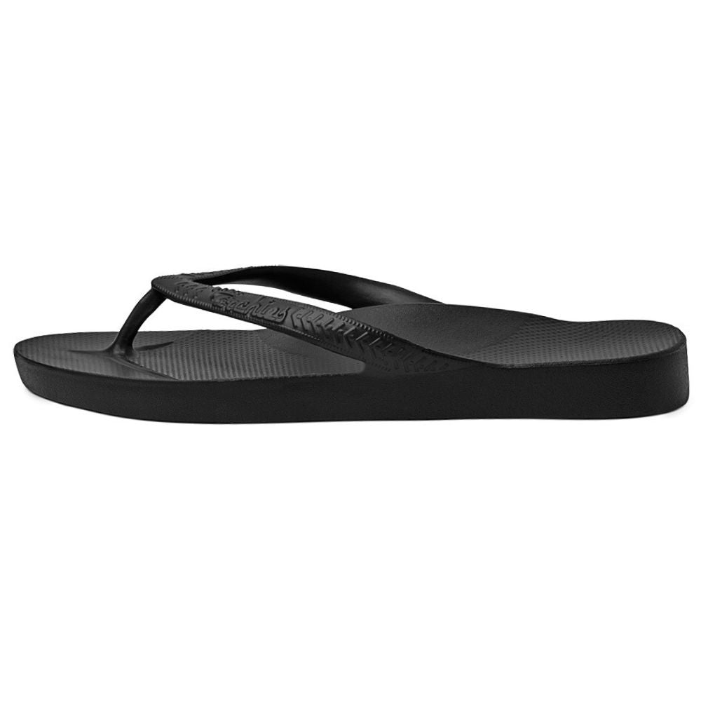 ARCHIES ARCH SUPPORT JANDALS BLACK