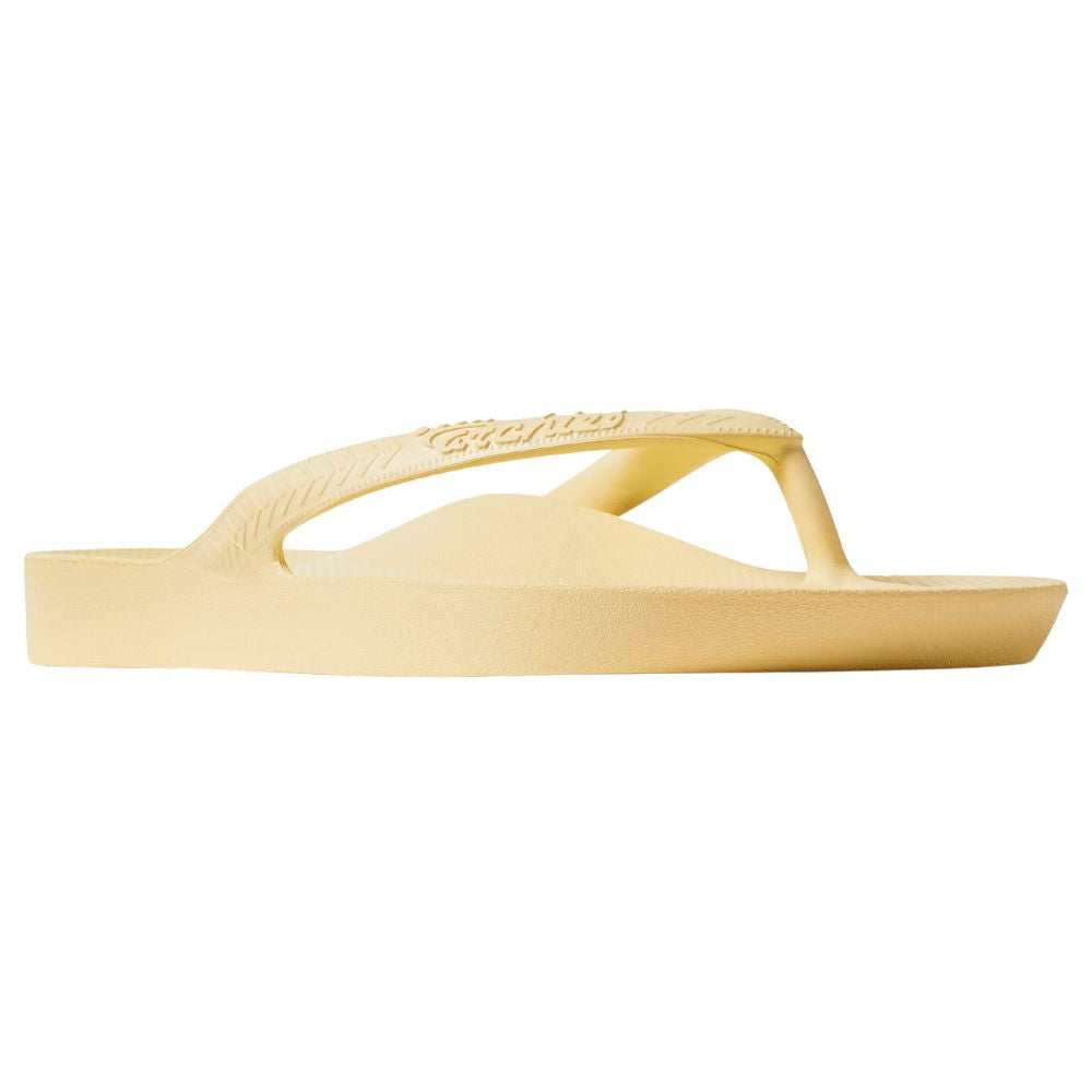 ARCHIES ARCH SUPPORT JANDALS LEMON