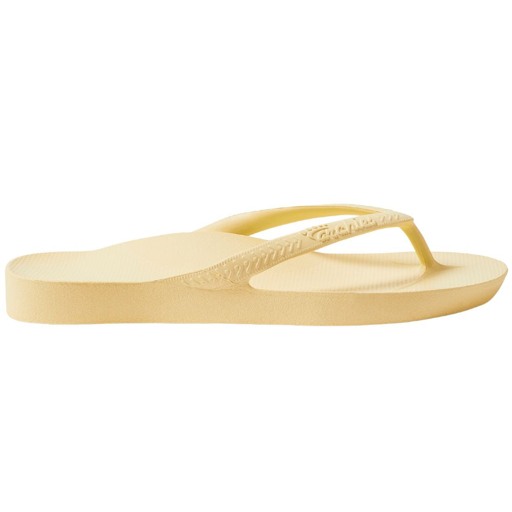 ARCHIES ARCH SUPPORT JANDALS LEMON