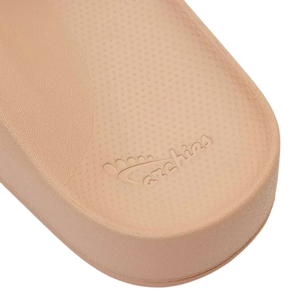 Archie's Heel ARCHIES ARCH SUPPORT SLIDES TAN - Cherrywood Shoes