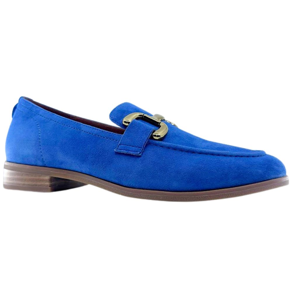 BELLE SCARPE RAVENOUS BLUE SUEDE