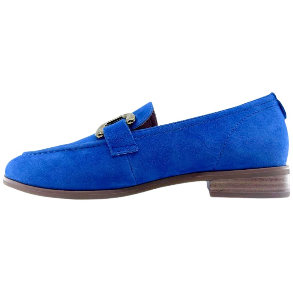 BELLE SCARPE RAVENOUS BLUE SUEDE