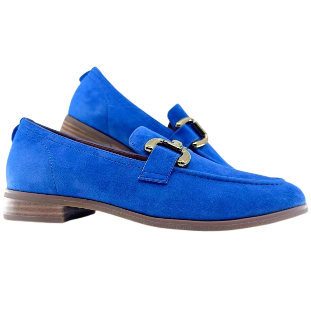 BELLE SCARPE RAVENOUS BLUE SUEDE