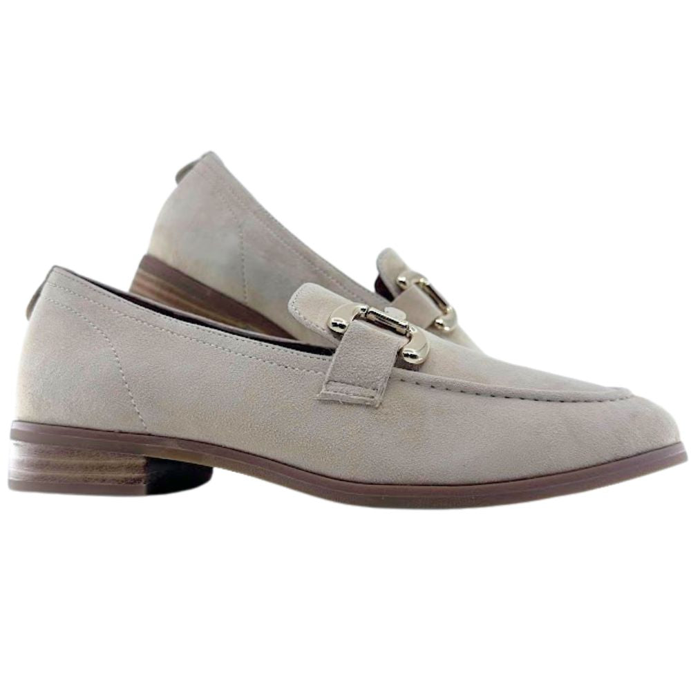 BELLE SCARPE RAVENOUS NUDE SUEDE