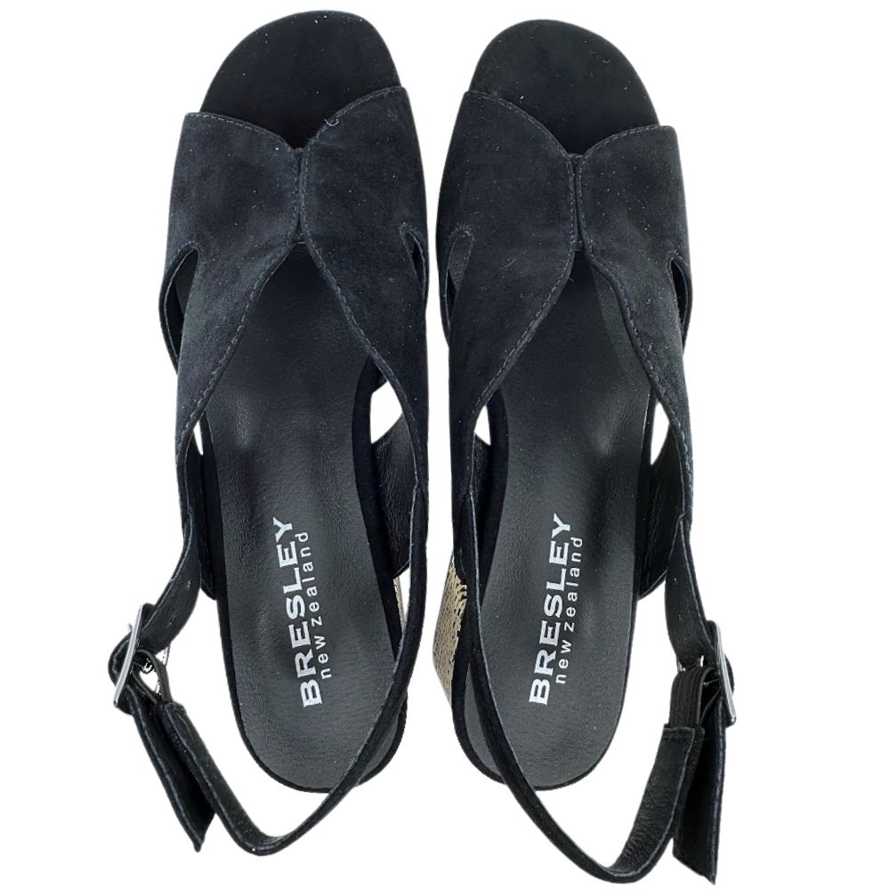 BRESLEY AKESH BLACK SUEDE
