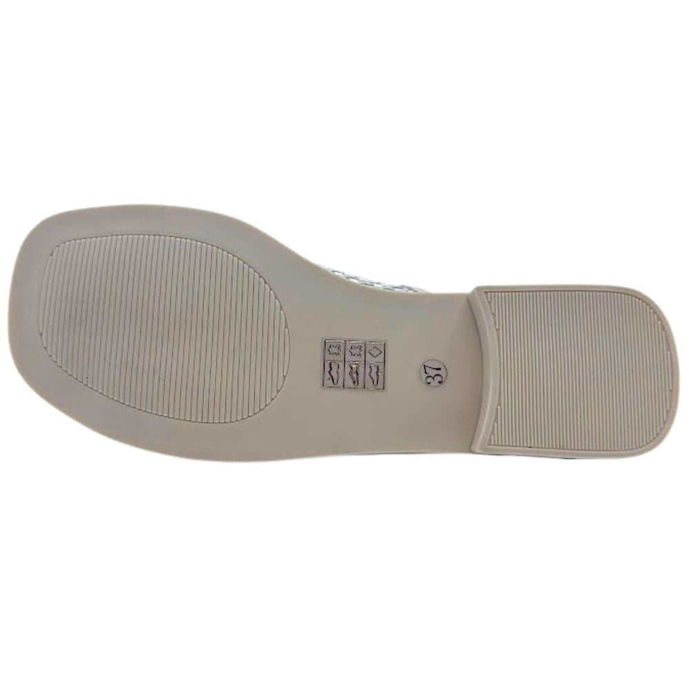 BRESLEY SNOB BONE WHITE WEAVE