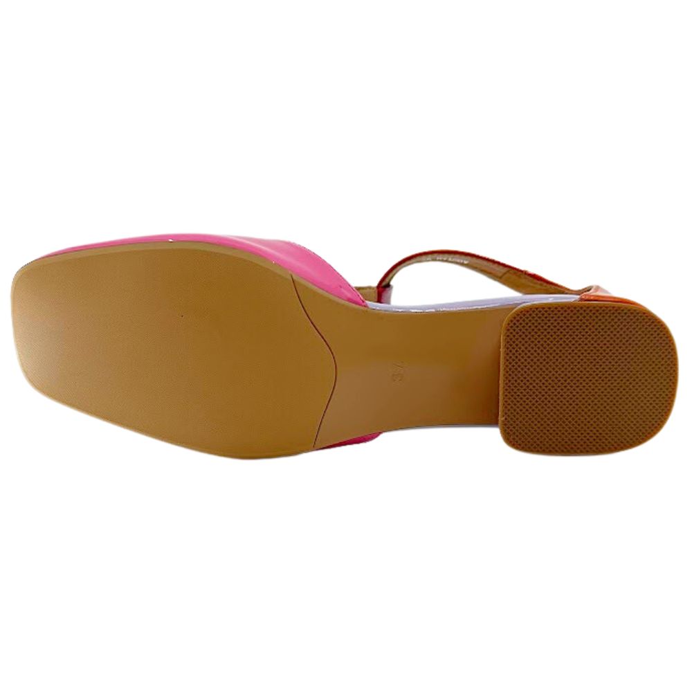 BRESLEY ABSTAN ORANGE MULTI