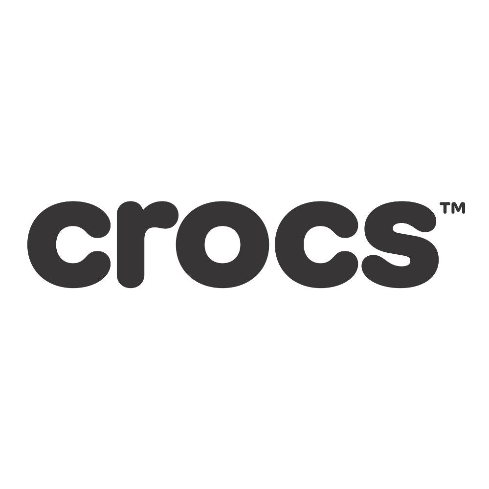 Crocs logo in black on a white background