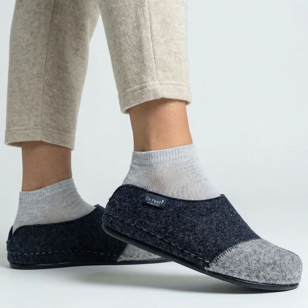 DR FEET HILDA GREY MIX