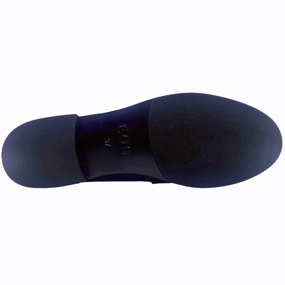 Black shoe sole on a white background