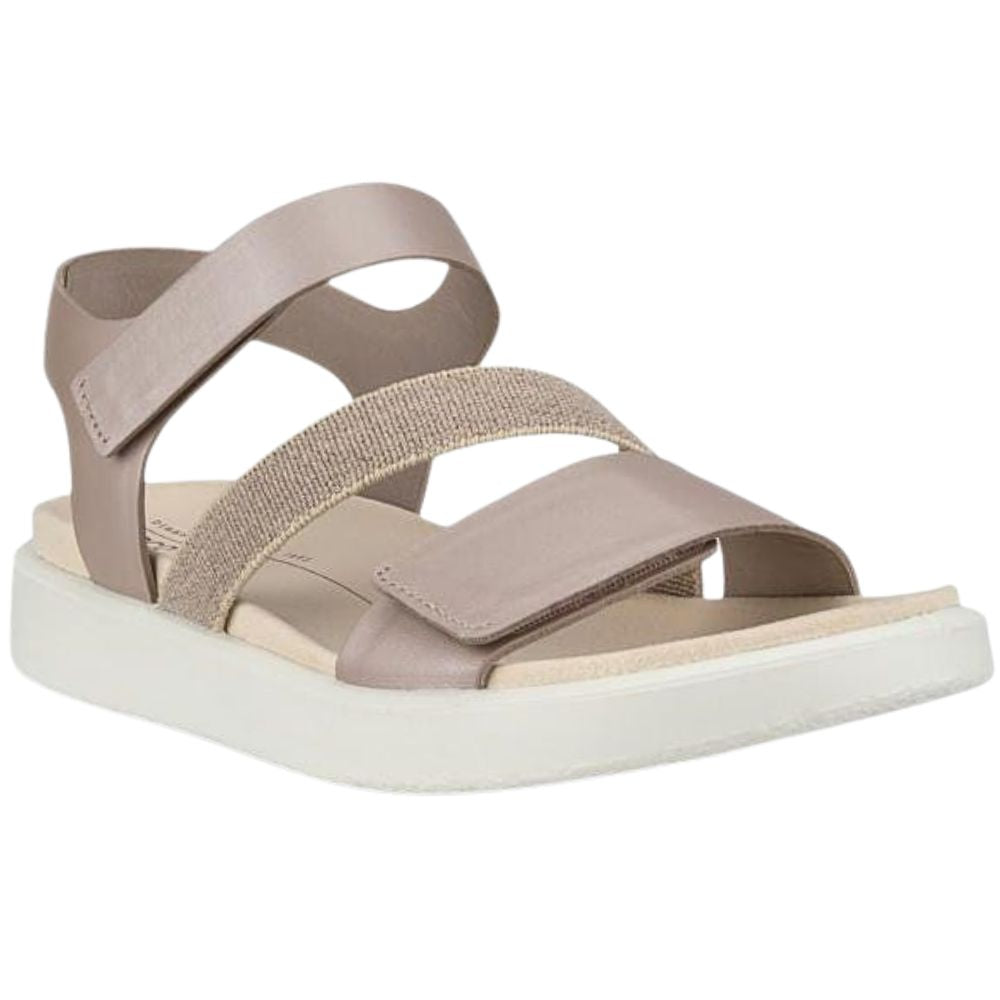 ECCO FLOWT GREY ROSE METALLIC