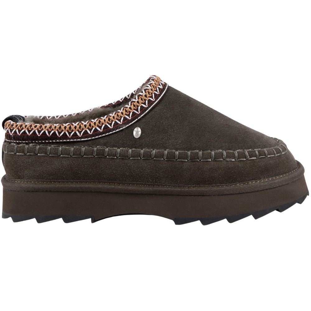 EMU AUSTRALIA SHARKY ADVENTURE SCUFF OLIVE