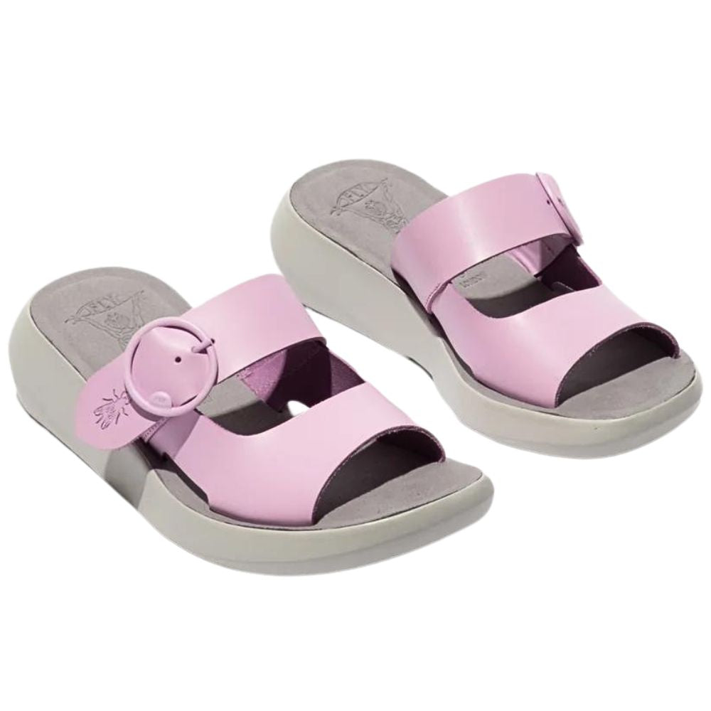 Fly london pink sandals best sale