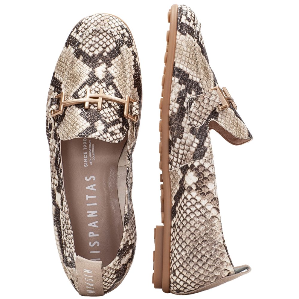 HISPANITAS BOMBAY HV254027 SNAKE TAUPE