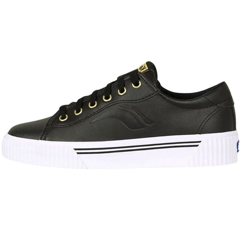KEDS CREW KICK ALTO LEATHER BLACK