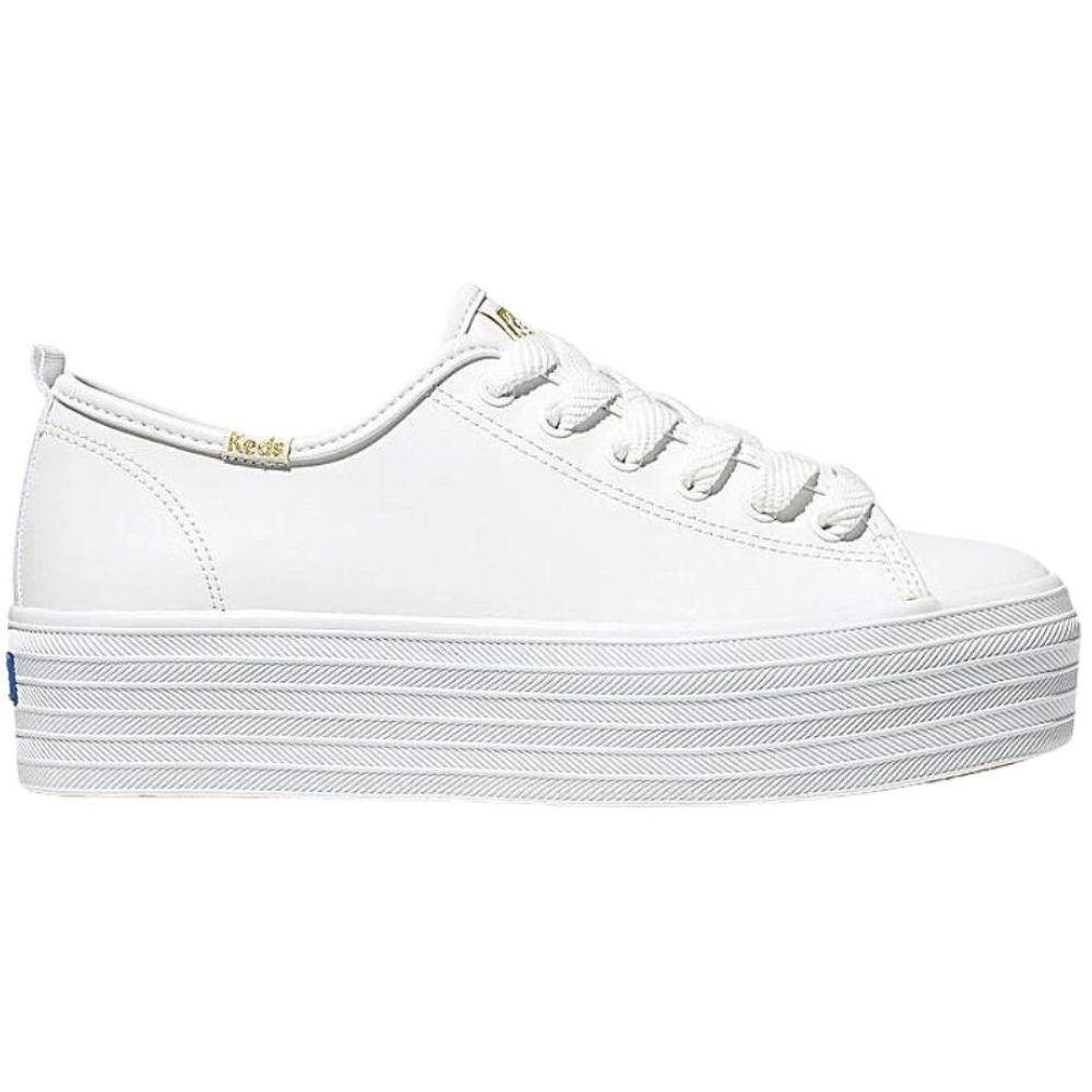 KEDS TRIPLE UP LEATHER WHITE