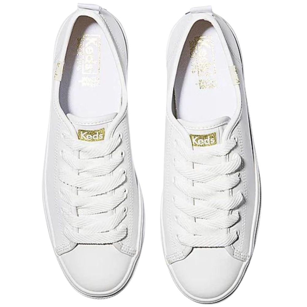 KEDS TRIPLE UP LEATHER WHITE