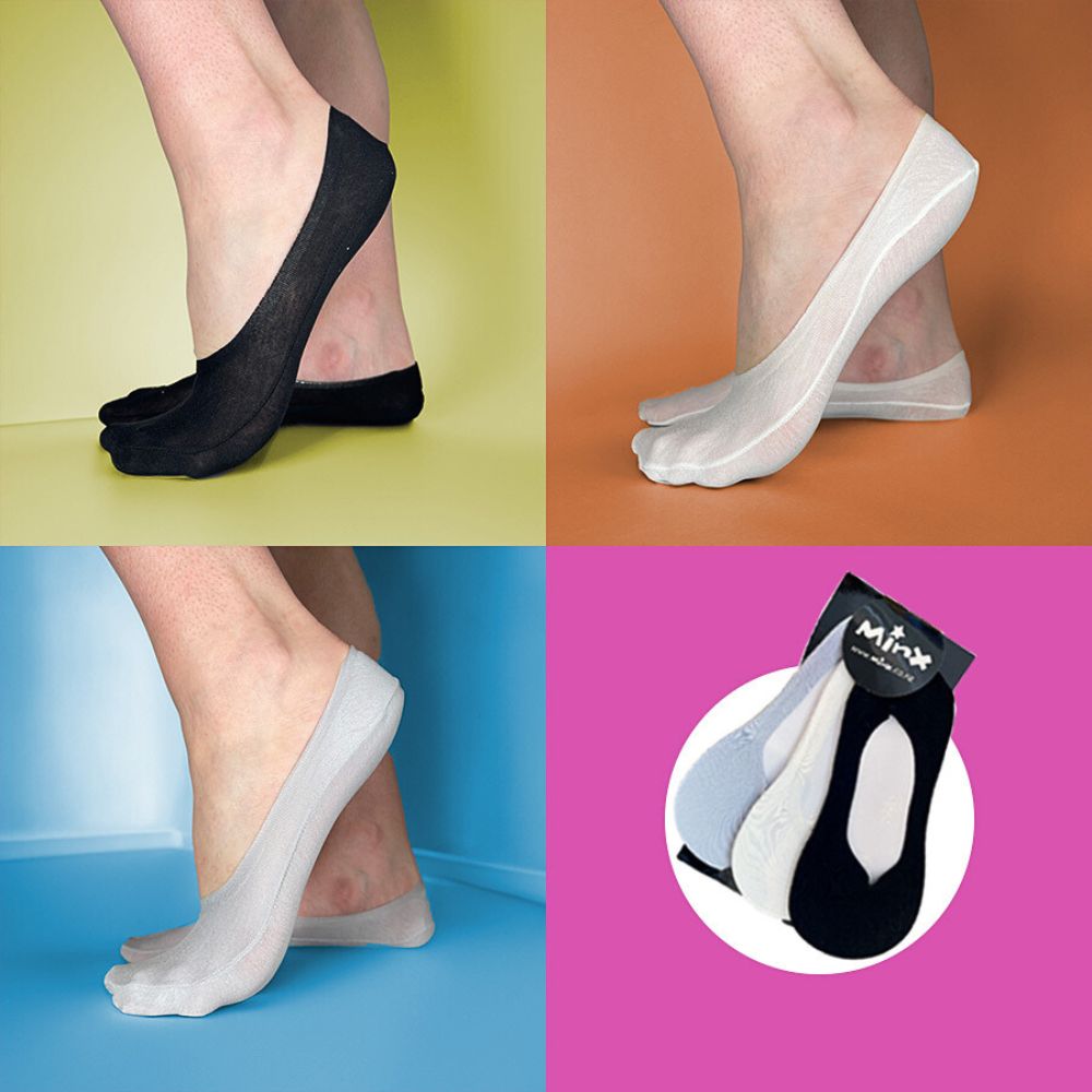 MINX COTTON SOCKETTE THREE PACK