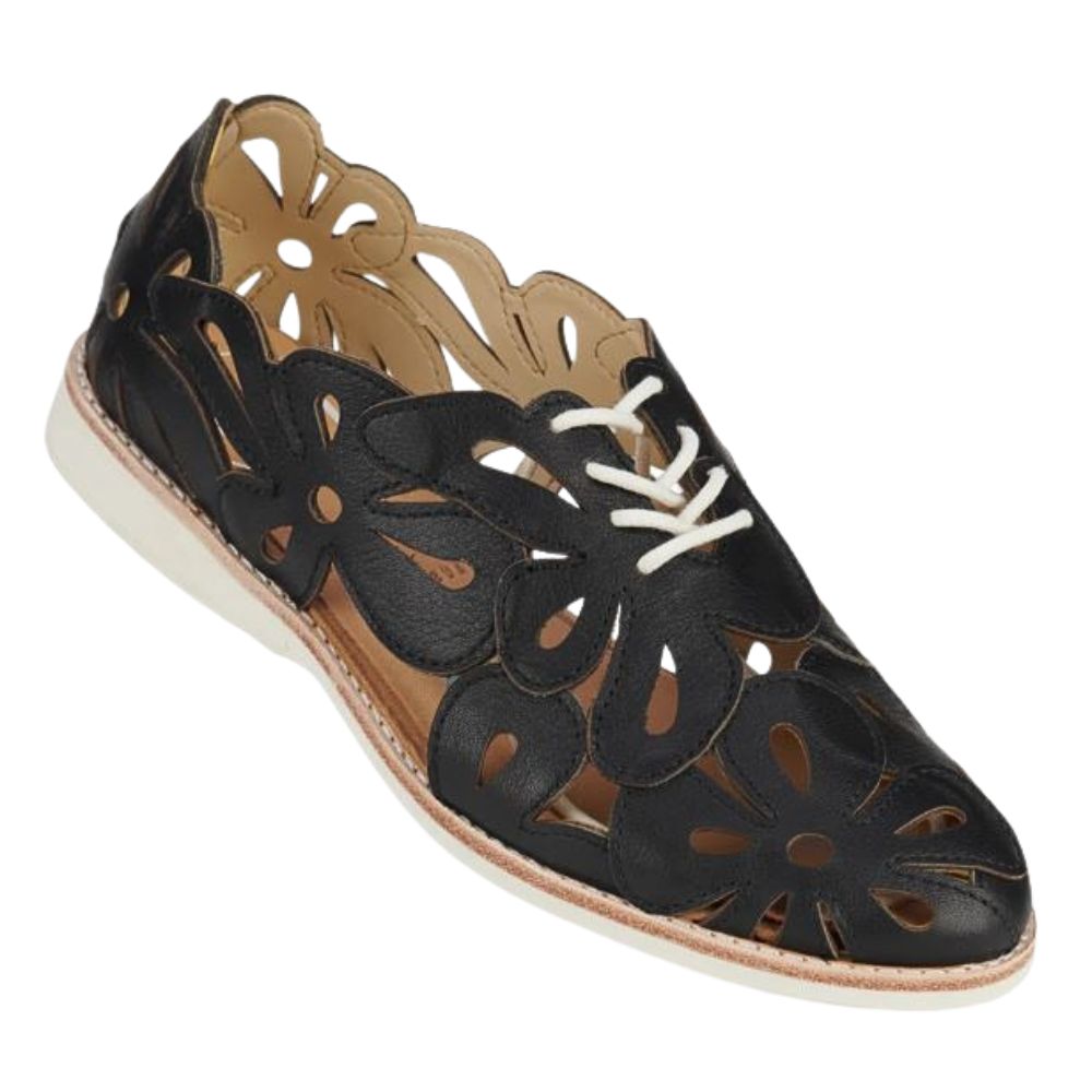 ROLLIE SIDECUT APPLIQUE BLACK