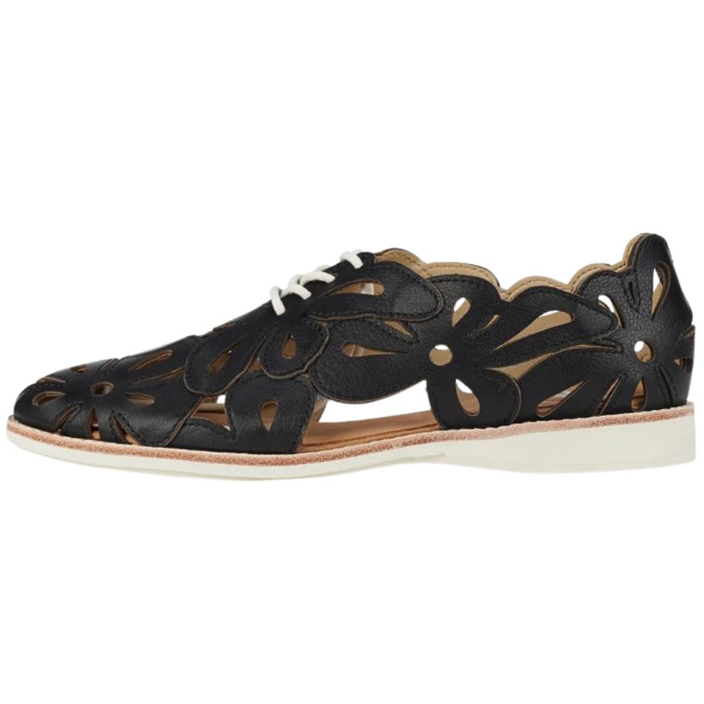 ROLLIE SIDECUT APPLIQUE BLACK