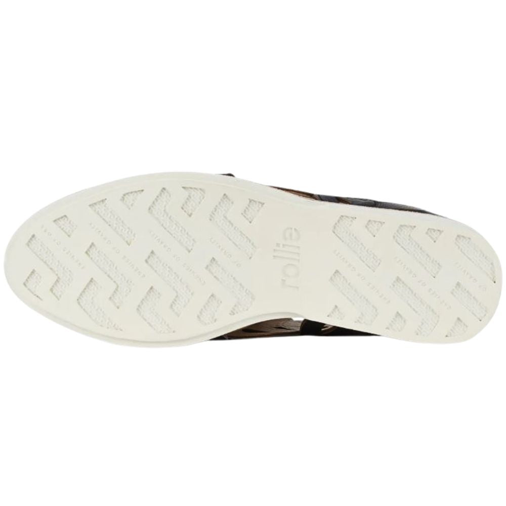 ROLLIE SIDECUT APPLIQUE BLACK