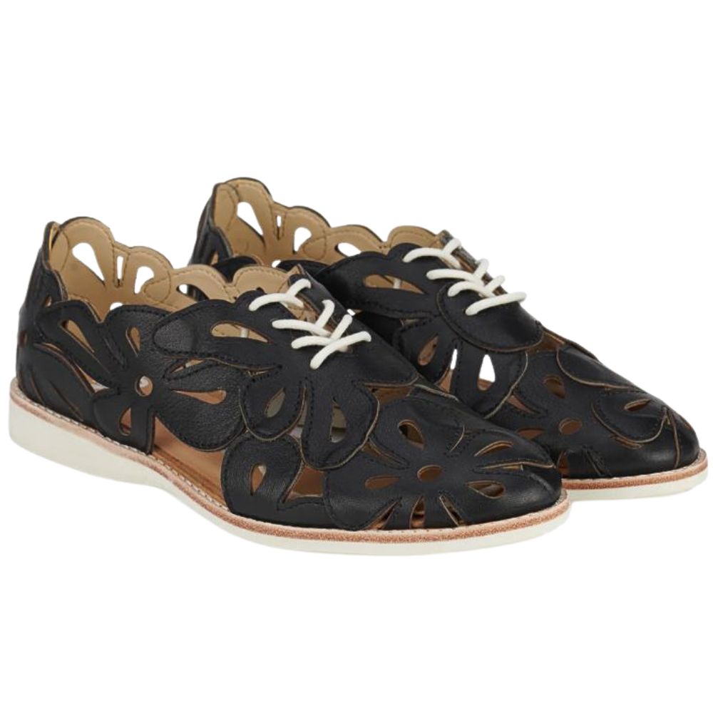 ROLLIE SIDECUT APPLIQUE BLACK