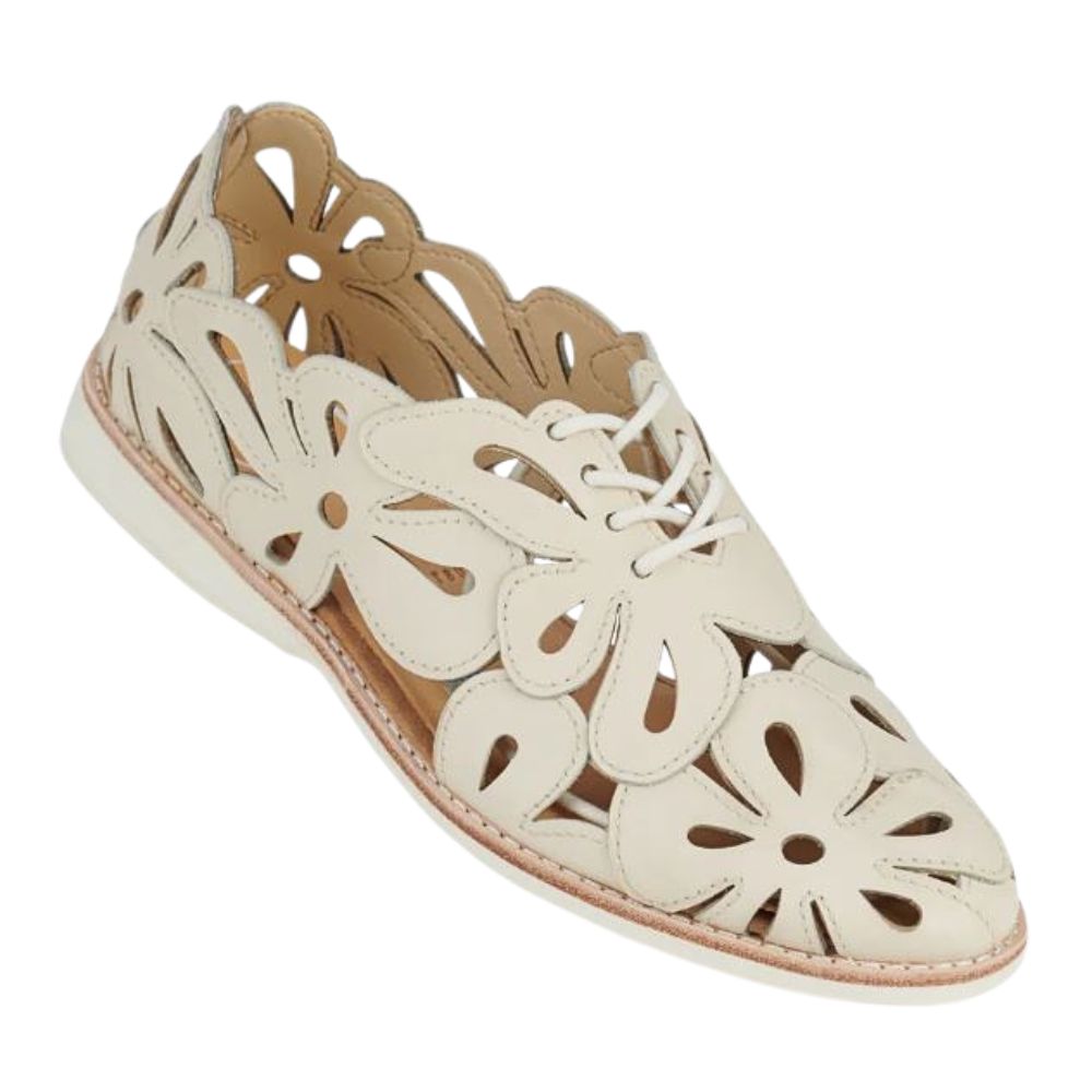 ROLLIE SIDECUT APPLIQUE BONE