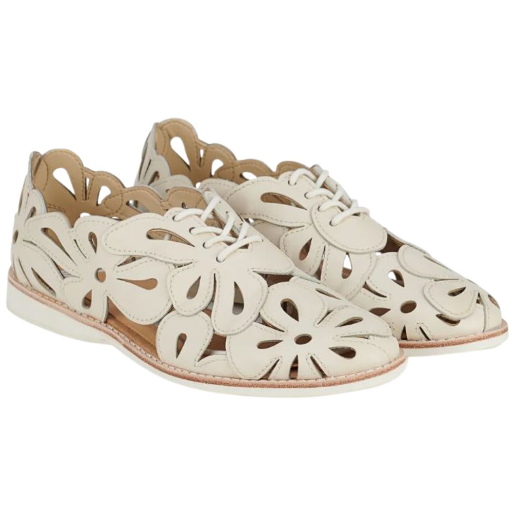 ROLLIE SIDECUT APPLIQUE BONE