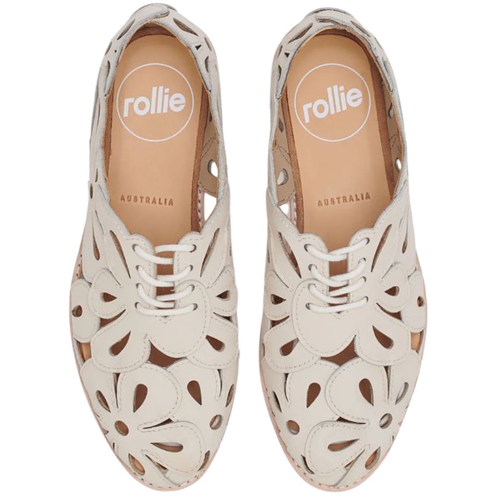 ROLLIE SIDECUT APPLIQUE BONE
