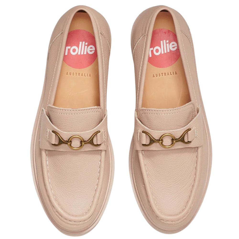 ROLLIE LOAFER RISE ALL LATTE TUMBLE