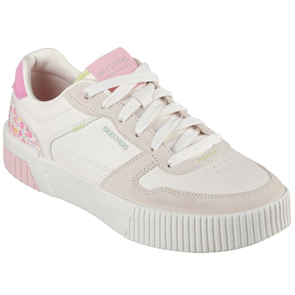 SKECHERS JADE DAINTY FLORALS NATURAL MULTI