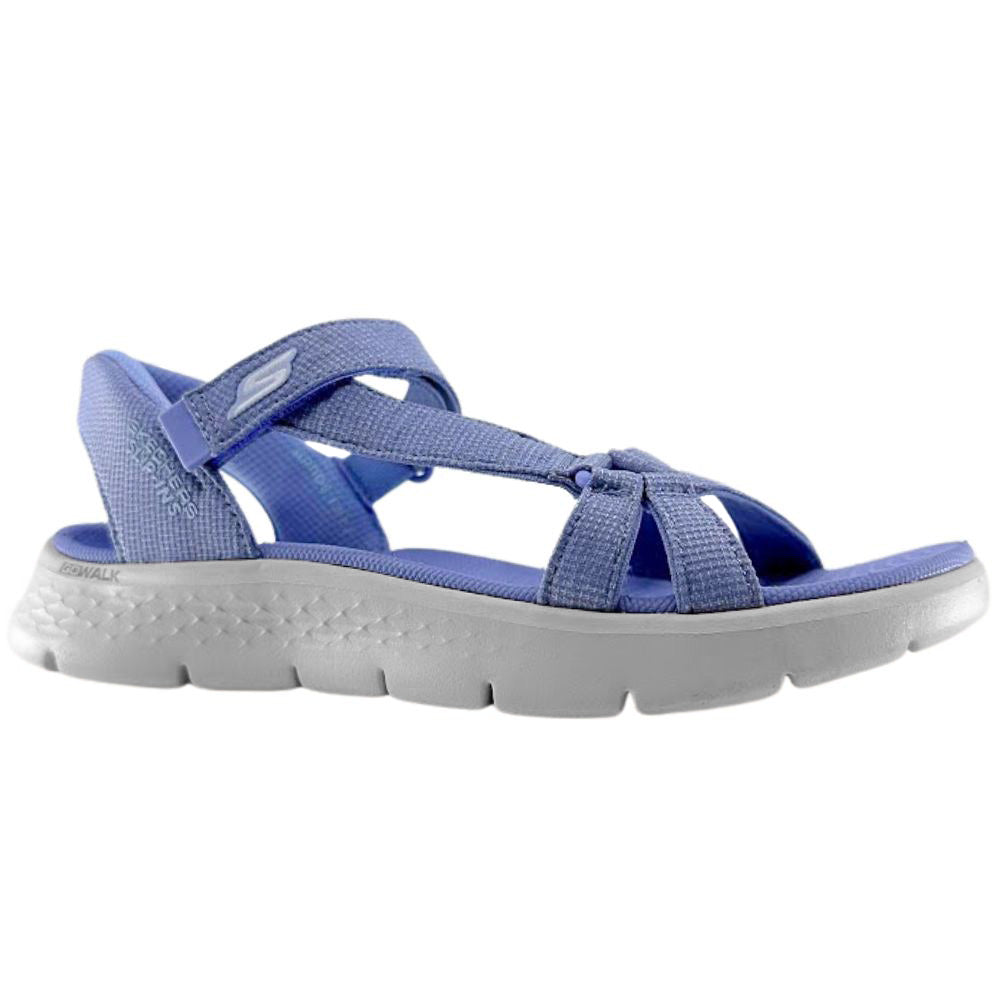 SKECHERS SLIP-INS GO WALK FLEX SANDAL ILLUMINATE PERIWINKLE