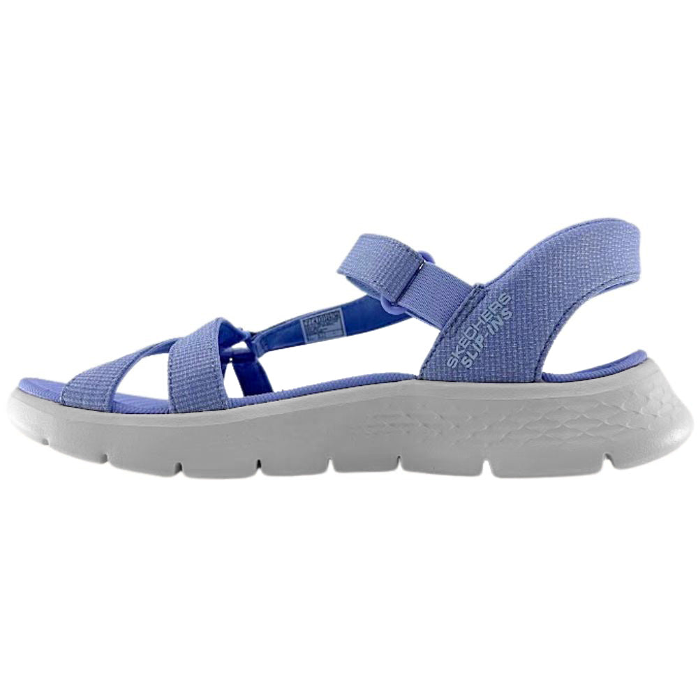 SKECHERS SLIP-INS GO WALK FLEX SANDAL ILLUMINATE PERIWINKLE