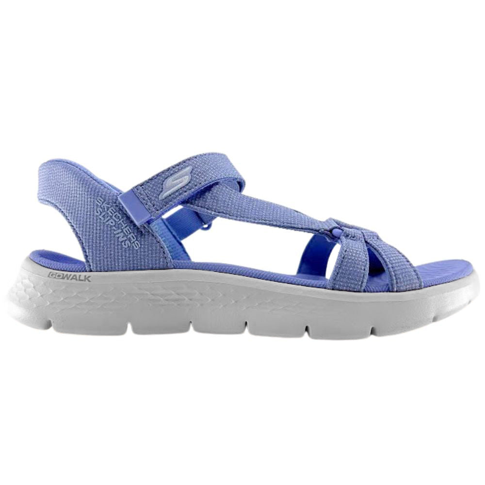 SKECHERS SLIP-INS GO WALK FLEX SANDAL ILLUMINATE PERIWINKLE