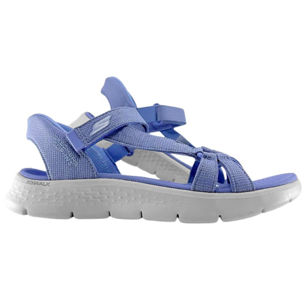 SKECHERS SLIP-INS GO WALK FLEX SANDAL ILLUMINATE PERIWINKLE