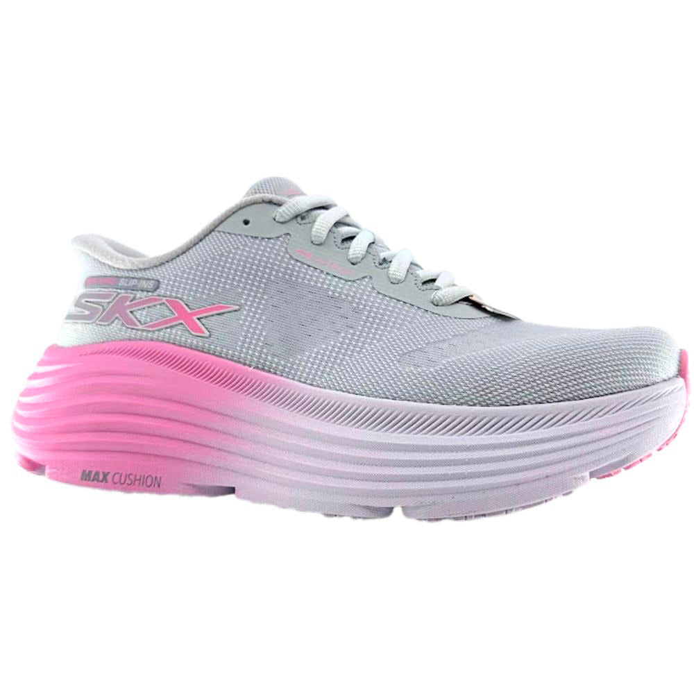 SKECHERS MAX CUSHIONING ENDEAVOUR GREY PINK