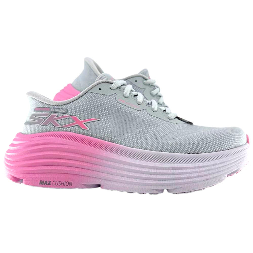 SKECHERS MAX CUSHIONING ENDEAVOUR GREY PINK