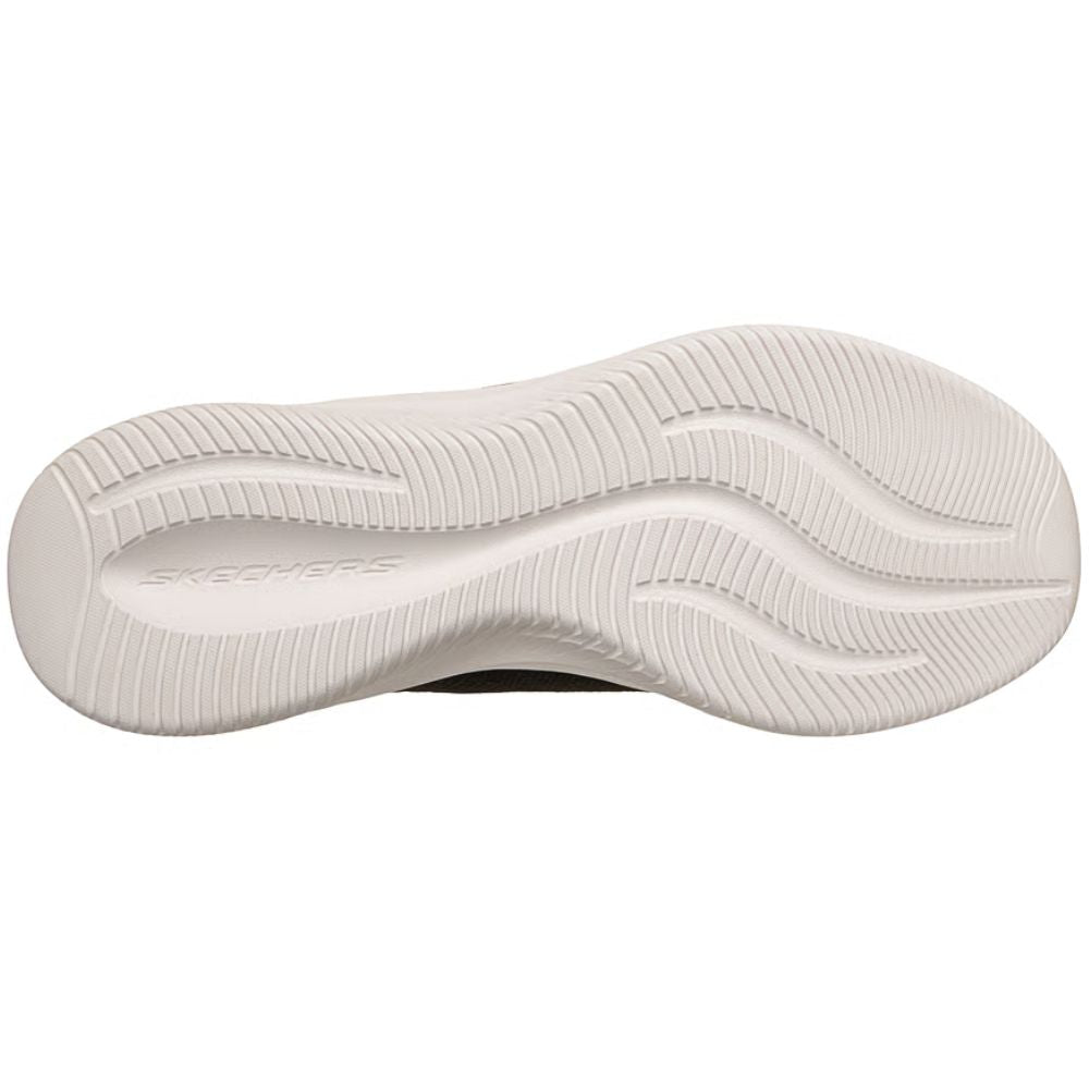 White shoe sole on a white background
