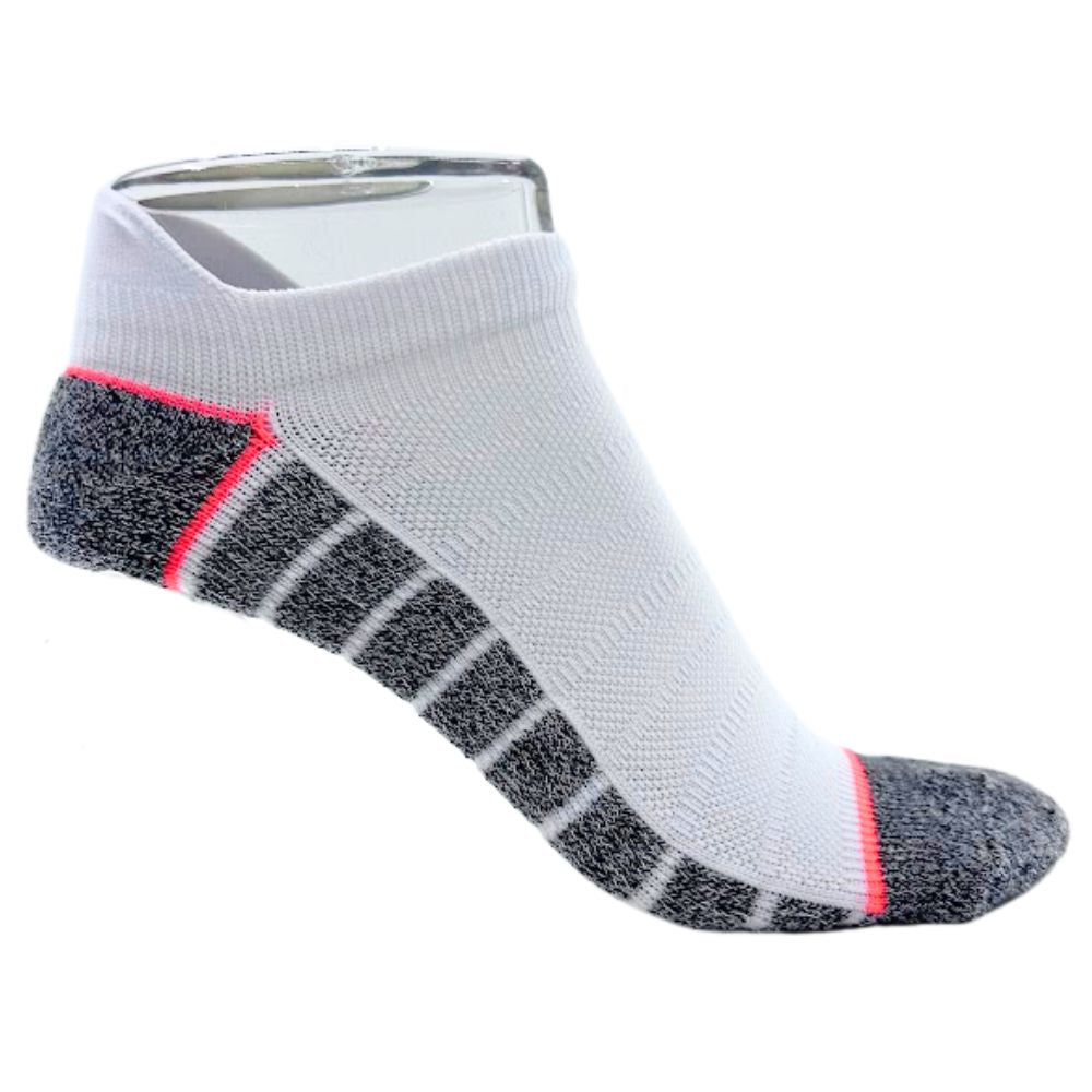 SKECHERS 3PK HALF TERRY PERFORMANCE LOW CUT SOCKS WHITE