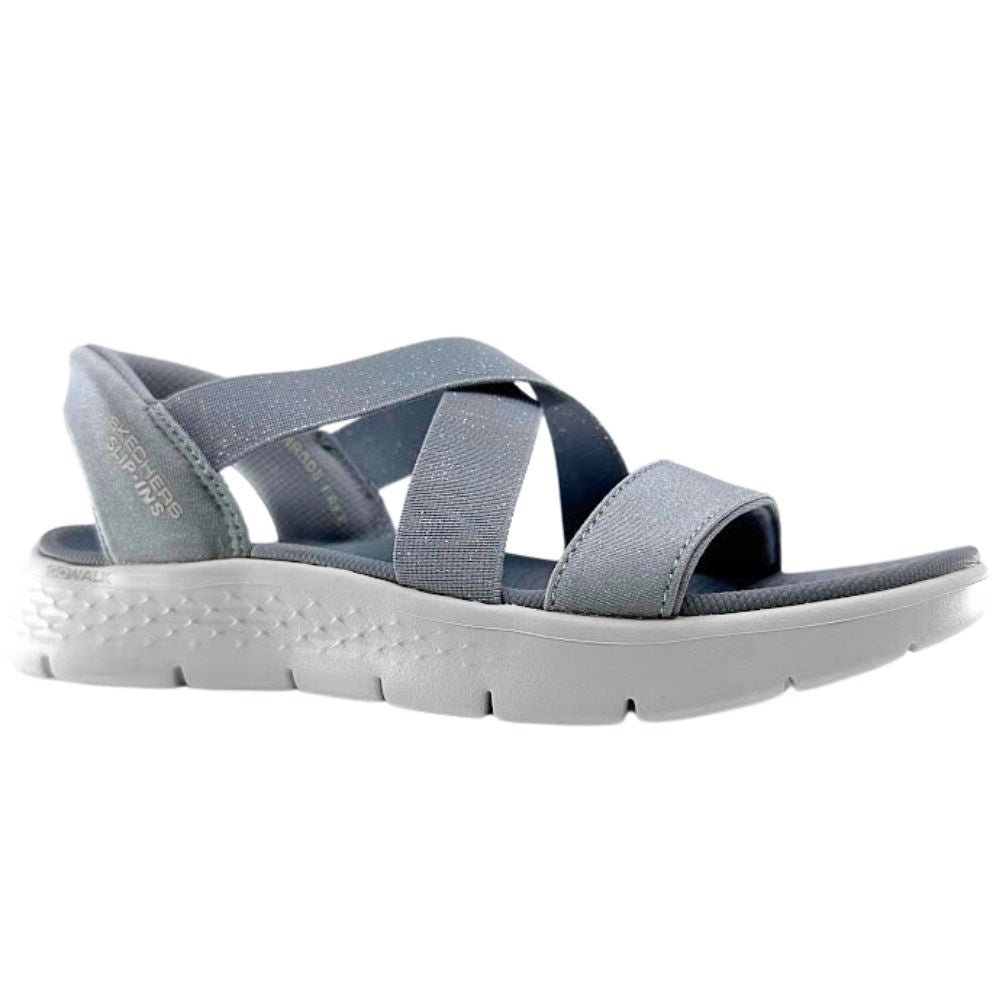 SKECHERS GO WALK FLEX SANDAL GREY