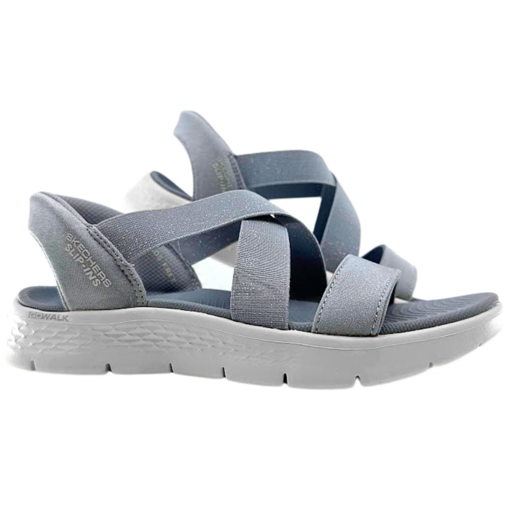 SKECHERS GO WALK FLEX SANDAL GREY