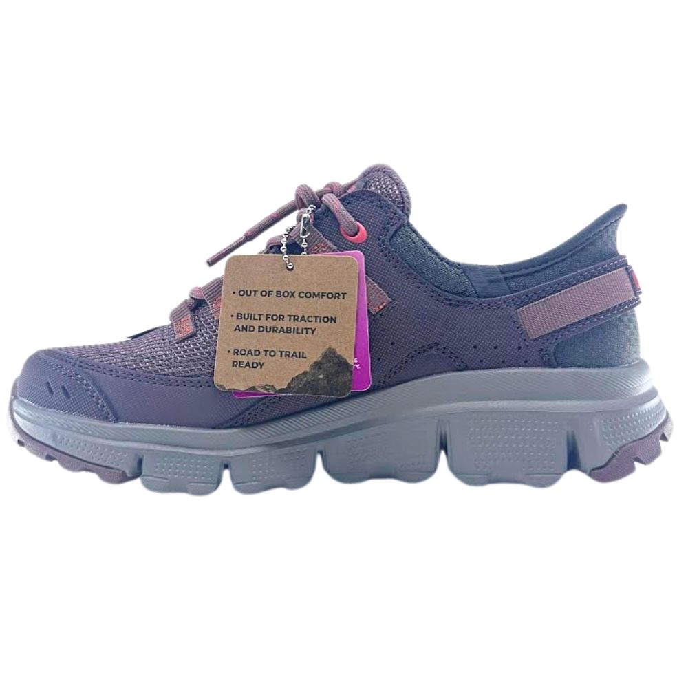 SKECHERS SLIP-IN SUMMITS AT BURGUNDY PINK