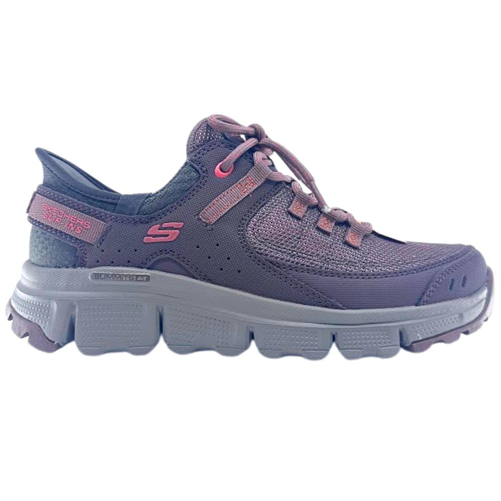 SKECHERS SLIP-IN SUMMITS AT BURGUNDY PINK