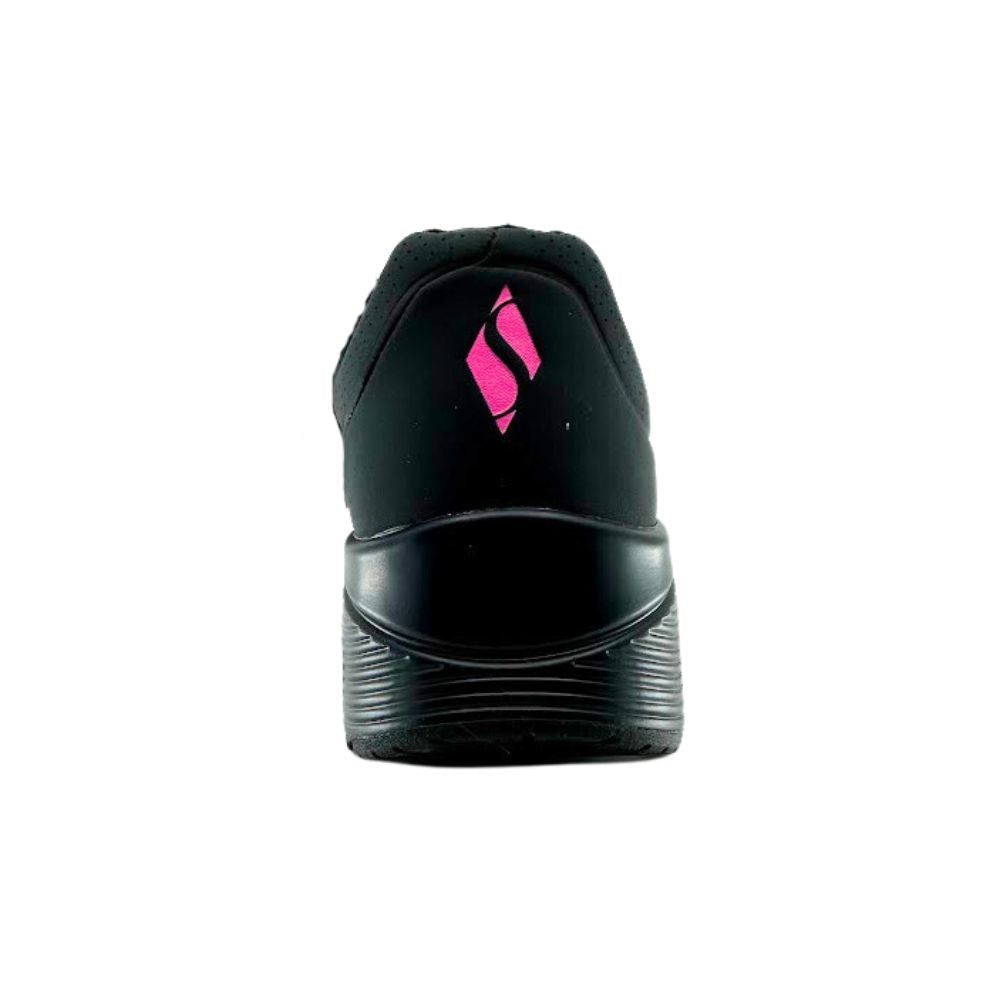 SKECHERS X JGOLDCROWN UNO: DRIPPING IN LOVE BLACK/PINK