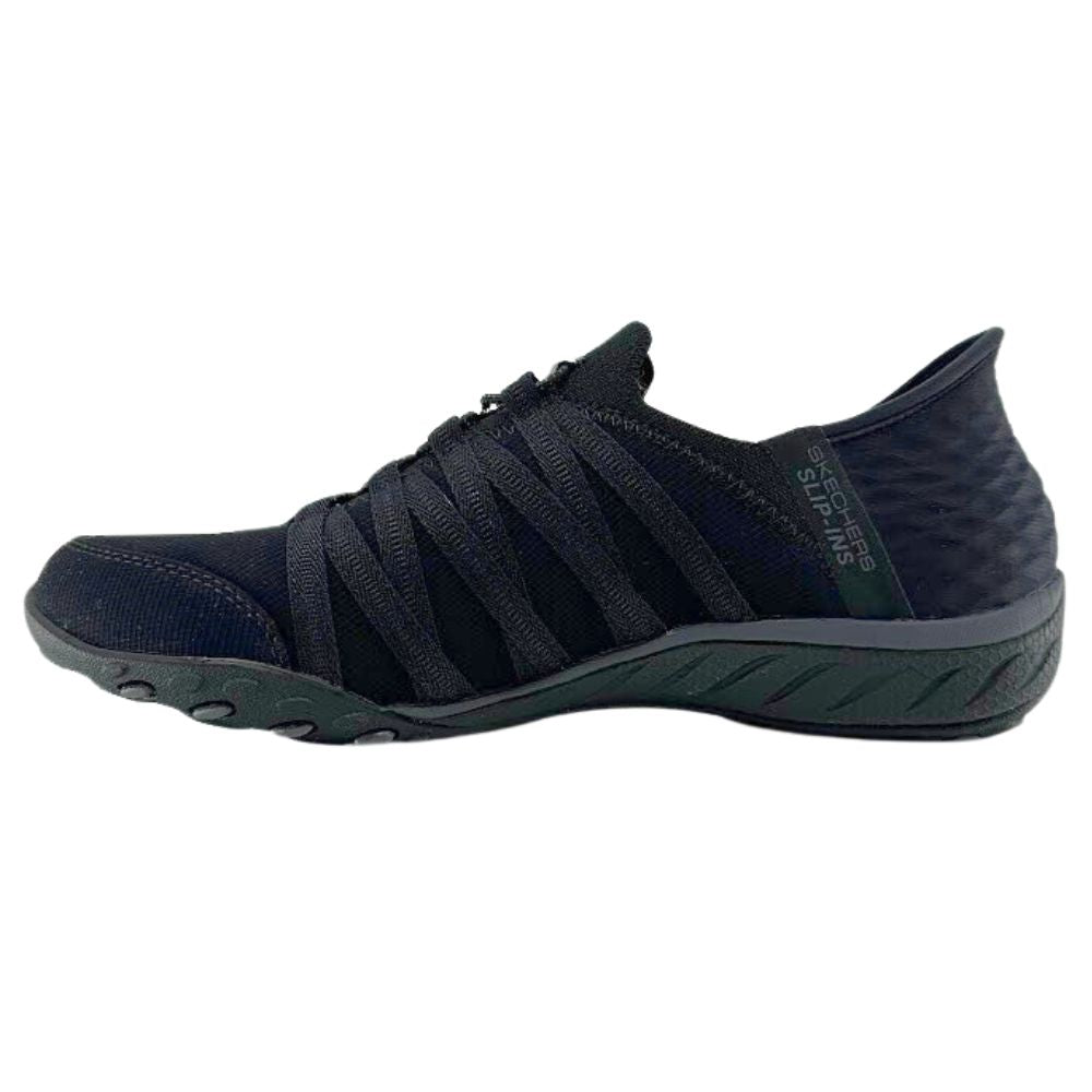 SKECHERS BREATHE EASY ROLL WITH ME BLACK