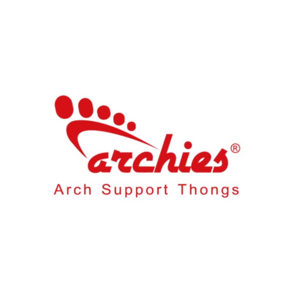 ARCHIES BLACK CRYSTAL JANDALS