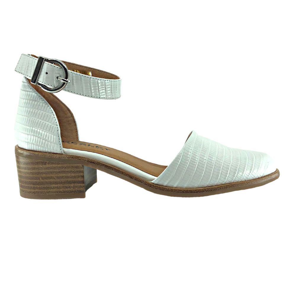 BRESLEY ABASH WHITE REPTILE